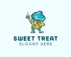 Baking Cupcake Pastry logo design