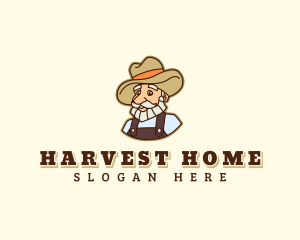 Farmer Hat Man logo