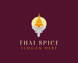 Thailand Elephant Tourism logo design