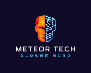 AI Tech Robotics logo design