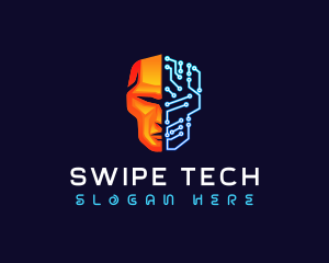 AI Tech Robotics logo design