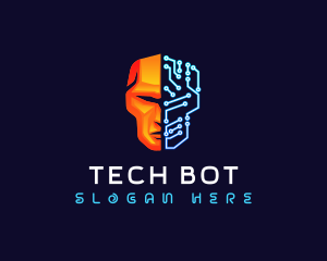 AI Tech Robotics logo design