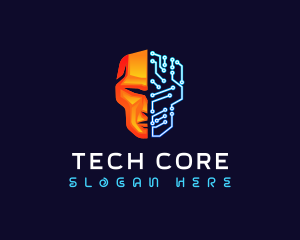 AI Tech Robotics logo design