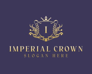 Shield Royal Crown logo design