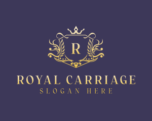 Shield Royal Crown logo design