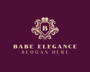 Royal Shield Boutique logo design