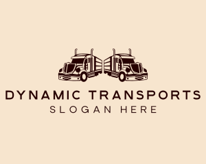 Freight Fleet Trucking logo design