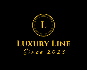 Luxury Gold Coin  logo design