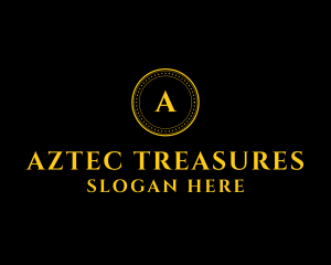 Luxury Gold Coin  logo design