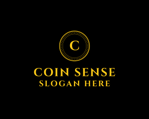 Luxury Gold Coin  logo design