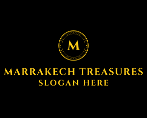 Luxury Gold Coin  logo design