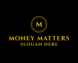 Luxury Gold Coin  logo design