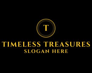 Luxury Gold Coin  logo design