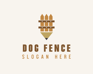 Brown Fence Pencil logo