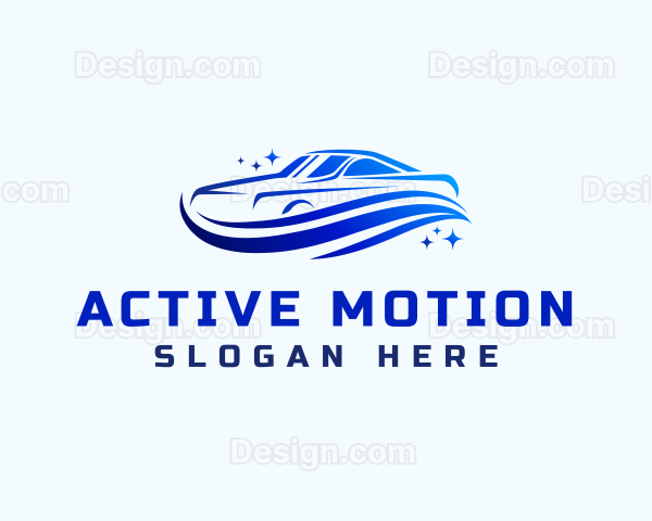 Automotive Car Cleaning Logo