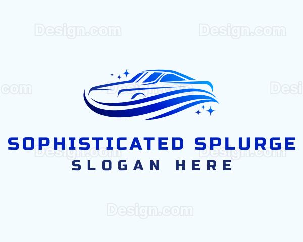 Automotive Car Cleaning Logo