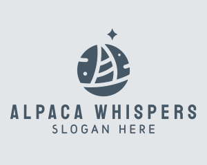 Ocean Marine Sailboat logo design