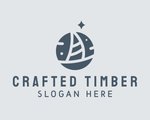 Ocean Marine Sailboat logo design