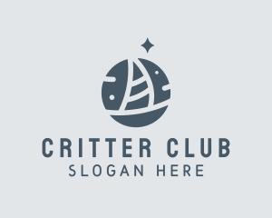 Ocean Marine Sailboat logo design