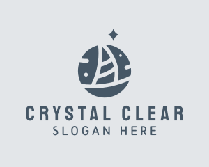 Ocean Marine Sailboat logo design