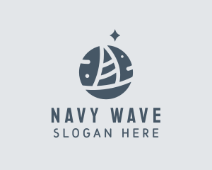 Ocean Marine Sailboat logo