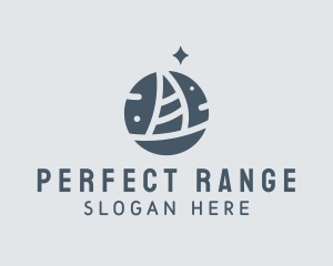 Ocean Marine Sailboat logo design