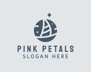 Ocean Marine Sailboat logo design