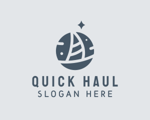 Ocean Marine Sailboat logo design