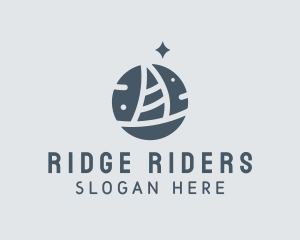 Ocean Marine Sailboat logo design