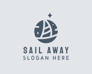 Ocean Marine Sailboat logo