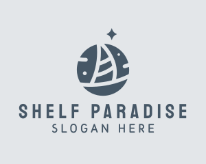 Ocean Marine Sailboat logo design