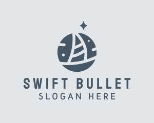 Ocean Marine Sailboat logo design