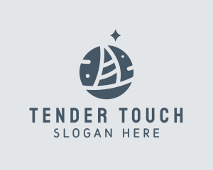 Ocean Marine Sailboat logo design