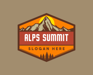 Mountain Alps Summit logo design