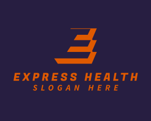 Express Logistics Letter E logo