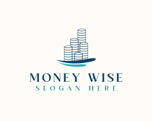 Money Cash Coins logo design