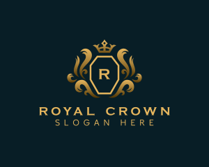 Crown Royal Shield Boutique logo design