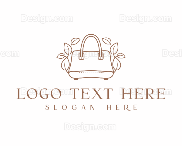 Floral Fashion Bag Logo