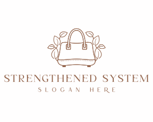 Floral Fashion Bag Logo