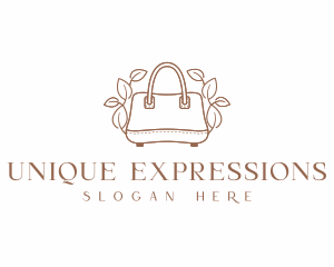 Floral Fashion Bag Logo