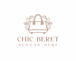 Floral Fashion Bag logo design