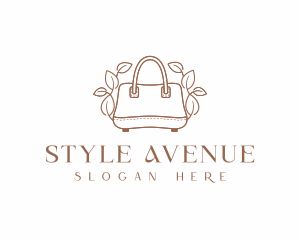 Floral Fashion Bag logo design