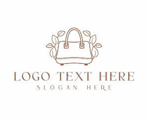 Fashion - Floral Fashion Bag logo design