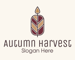 Autumn Leaf Candle logo