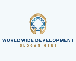 International Globe Hand logo