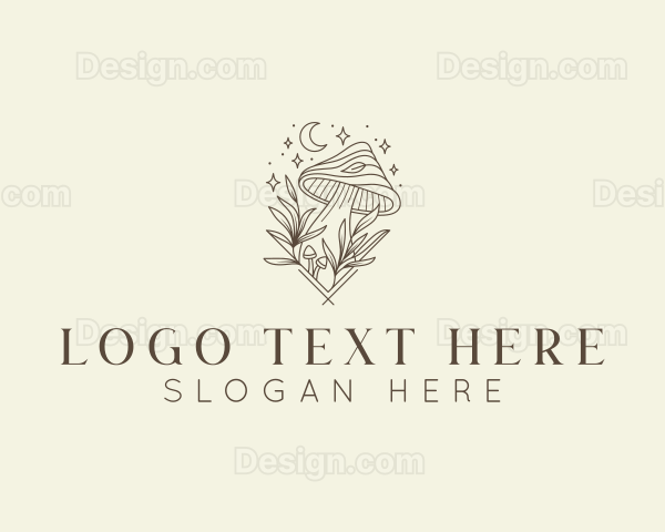 Organic Mushroom Garden Logo