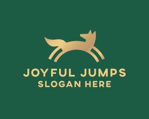 Jumping Fox Wildlife logo design