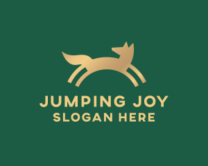 Jumping Fox Wildlife logo design