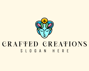 Nature Deity Mother Goddess logo design