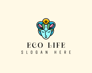 Nature Deity Mother Goddess logo design